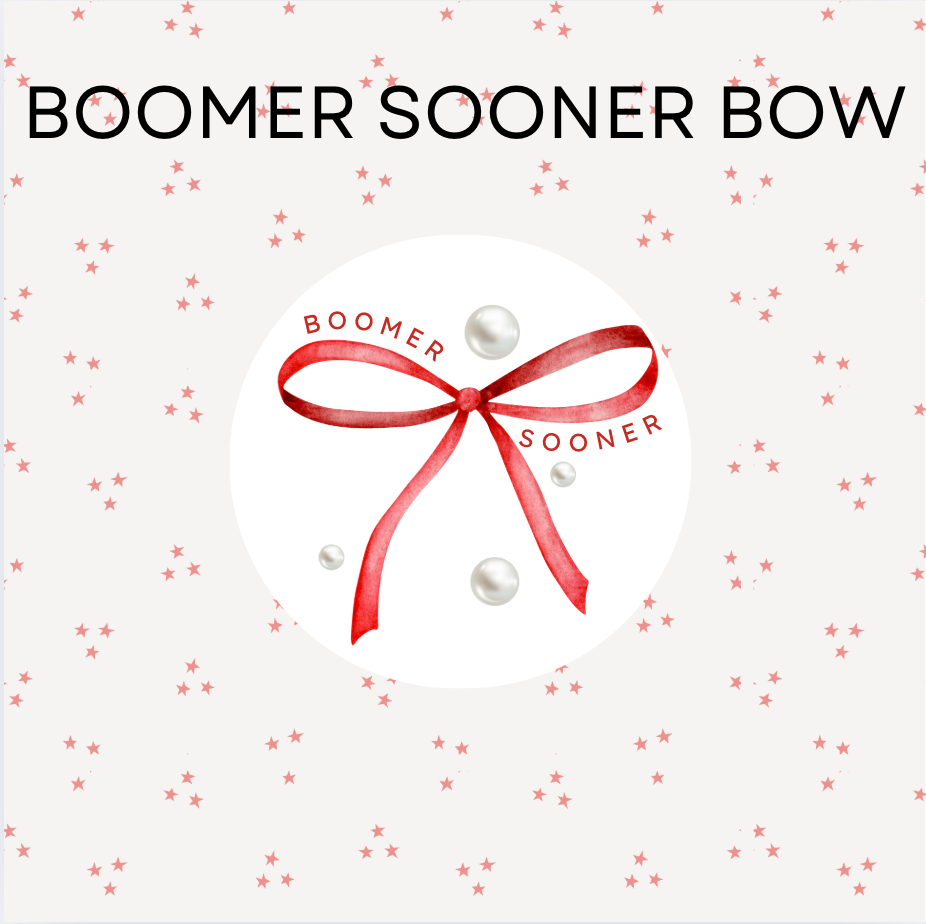Pearls Boomer Sooner Bow