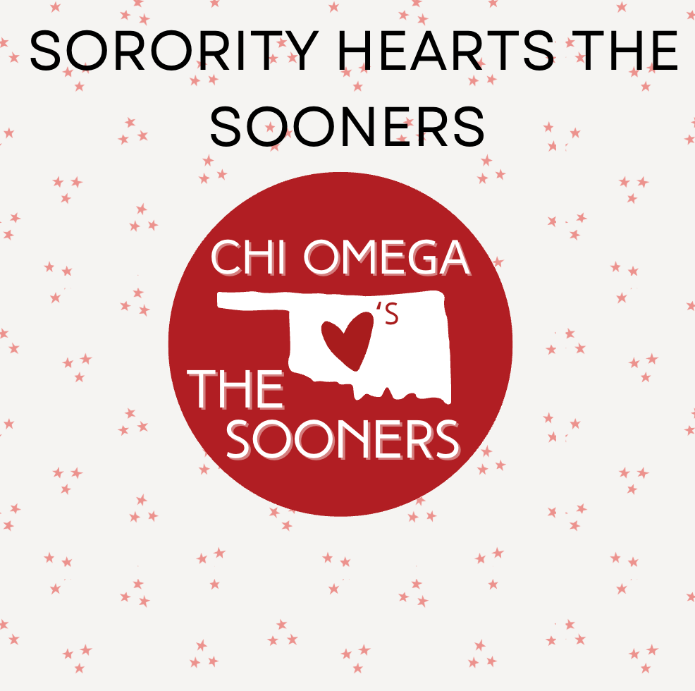 Sorority Hearts the Sooners