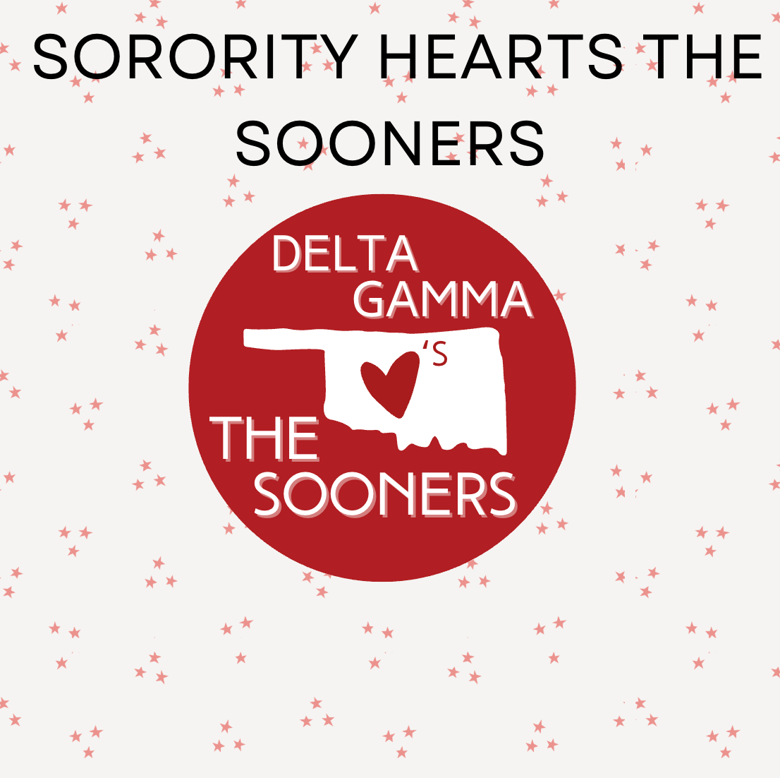 Sorority Hearts the Sooners