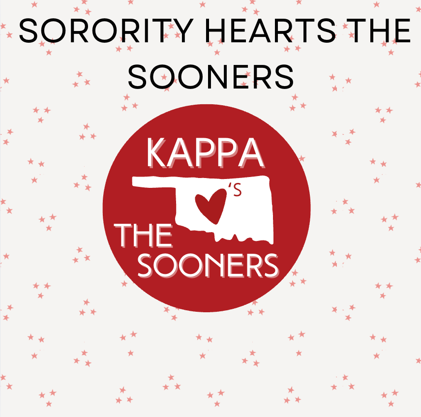 Sorority Hearts the Sooners