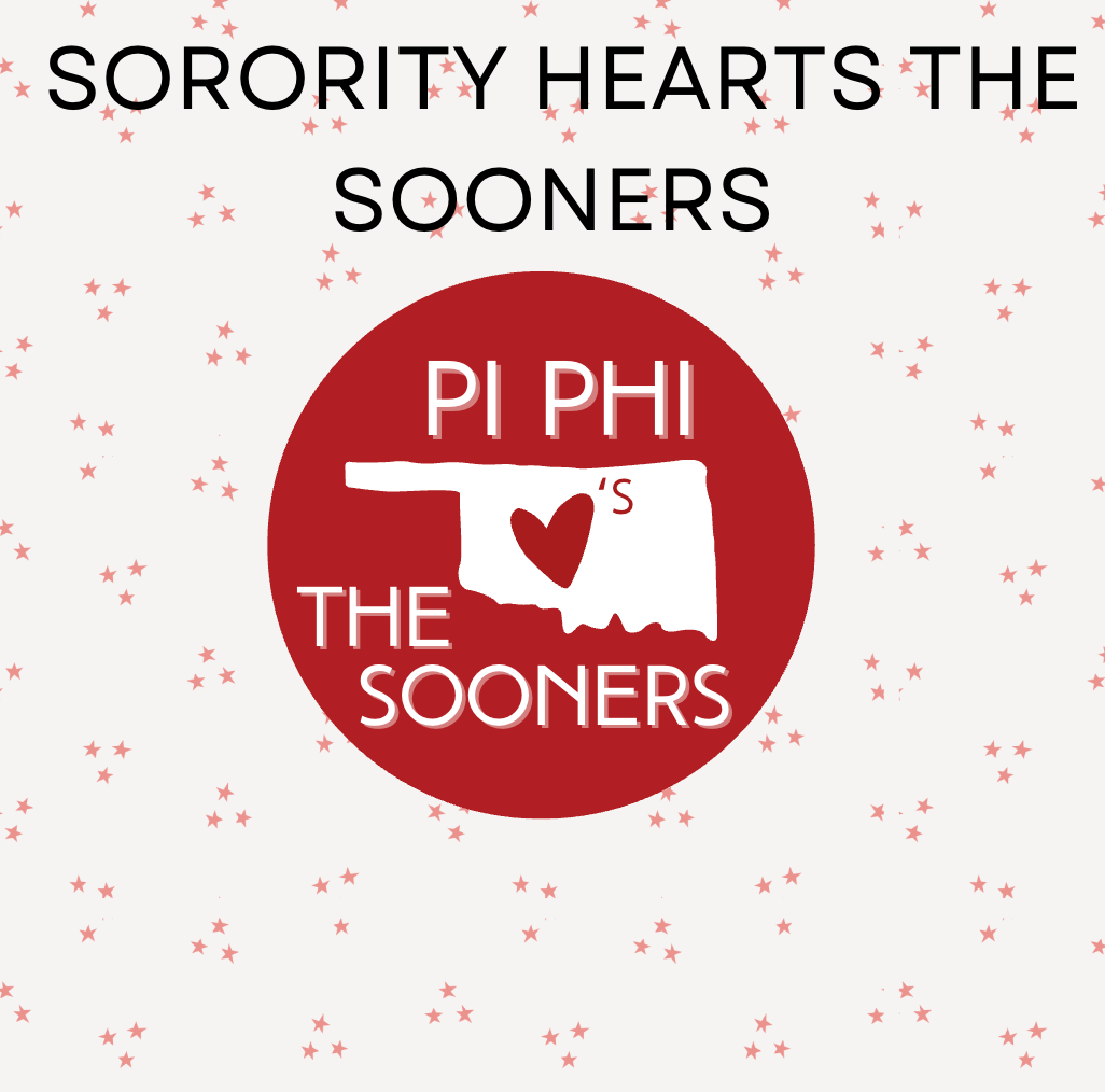 Sorority Hearts the Sooners