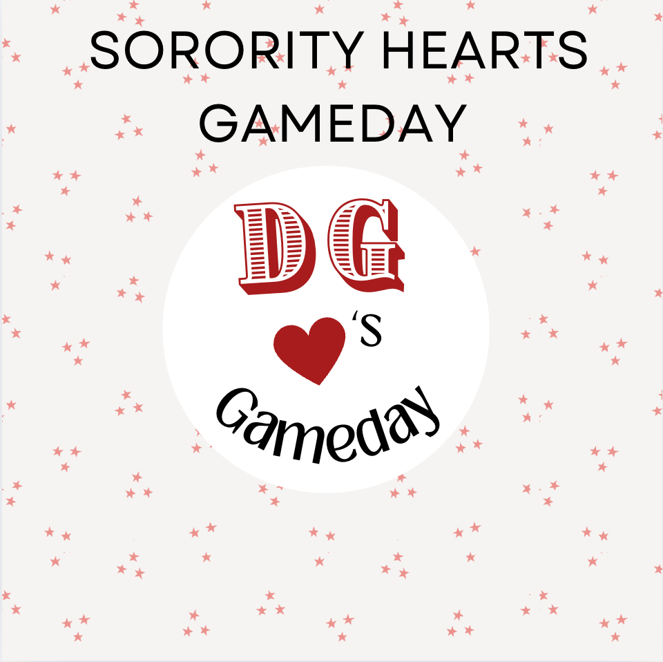Sorority Hearts Gameday