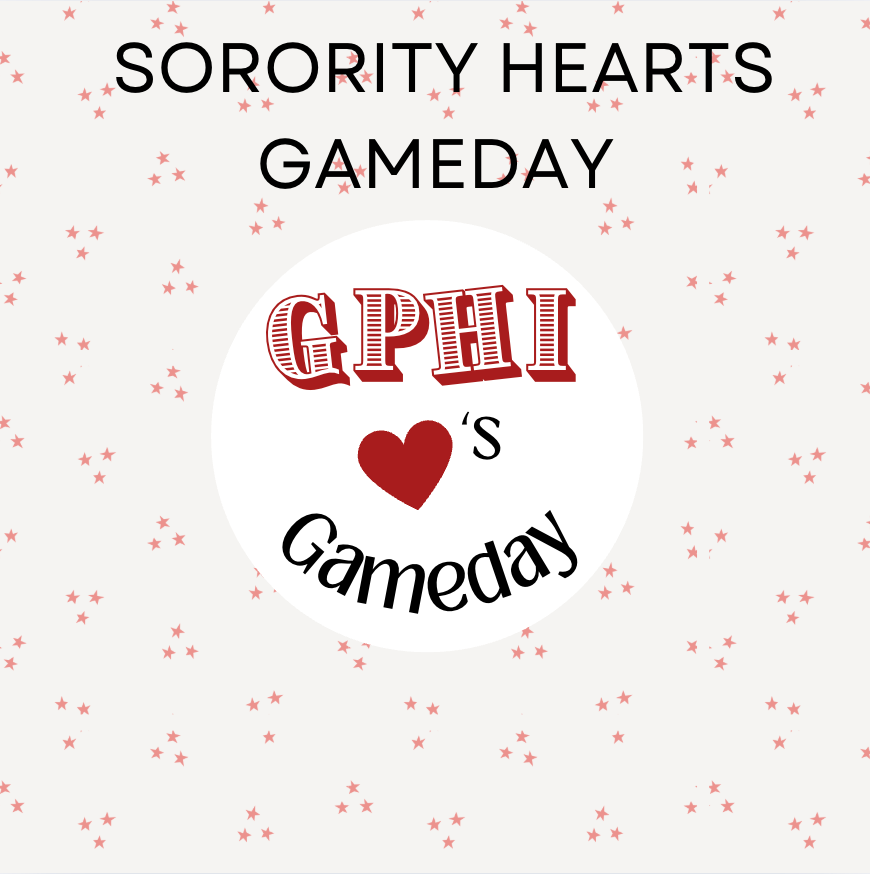 Sorority Hearts Gameday