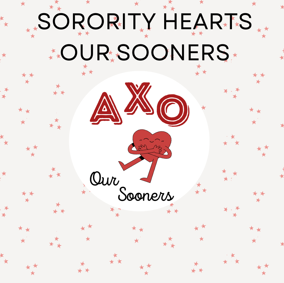 Sorority Hearts Our Sooners