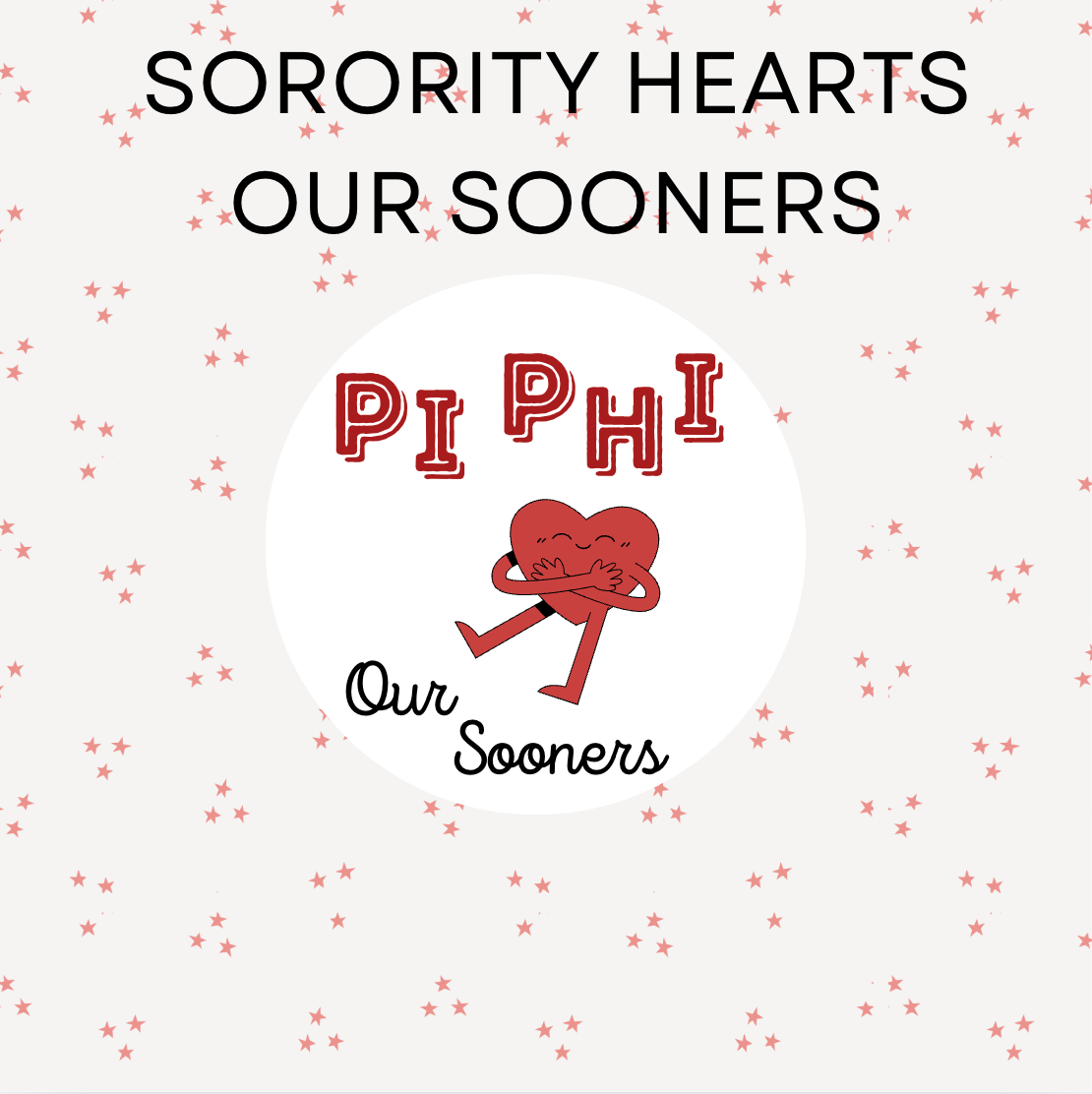 Sorority Hearts Our Sooners
