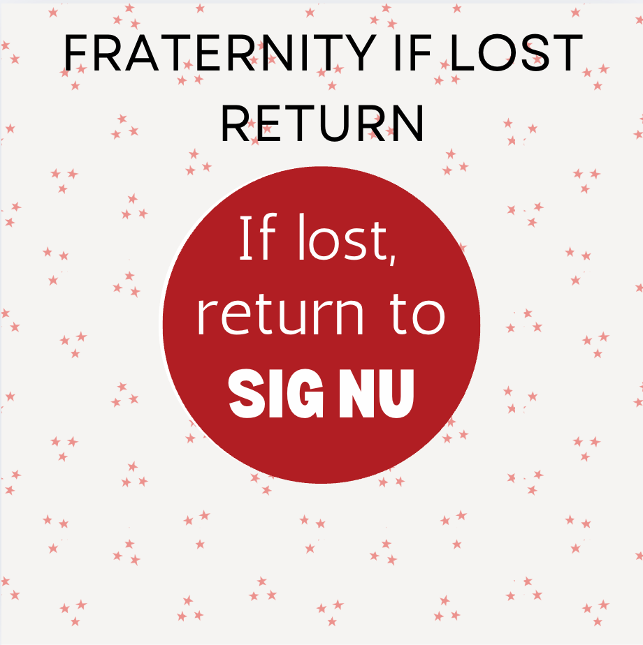 Fraternity if Lost Return