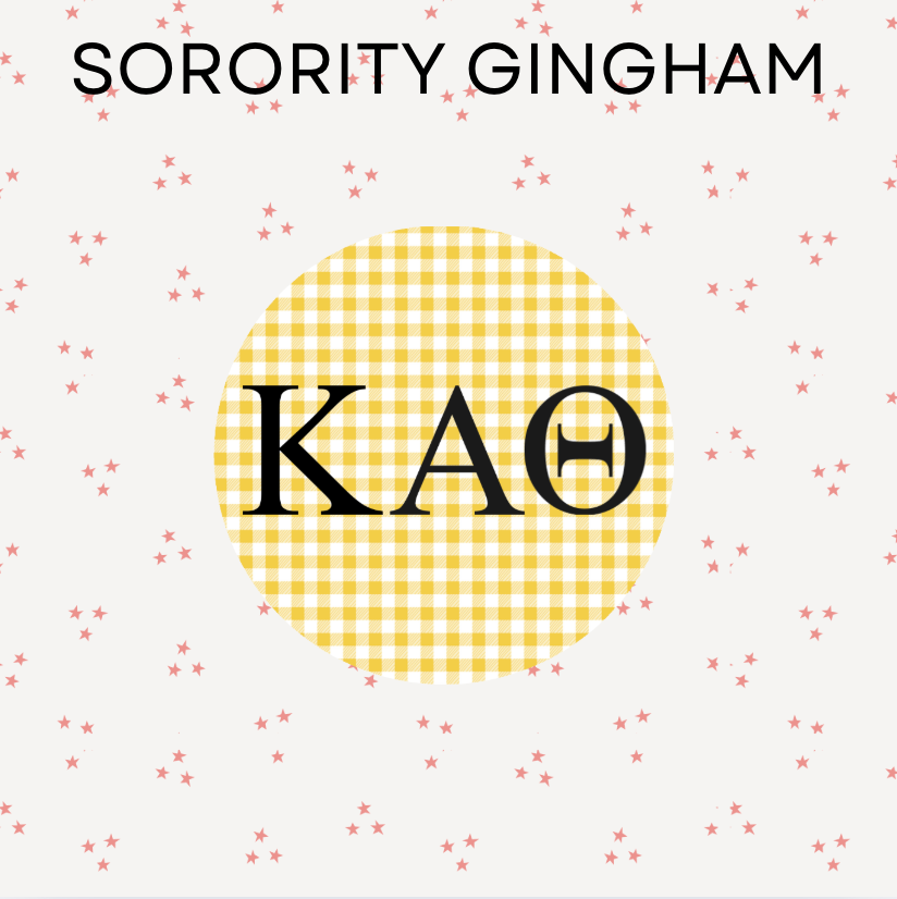 Sorority Gingham