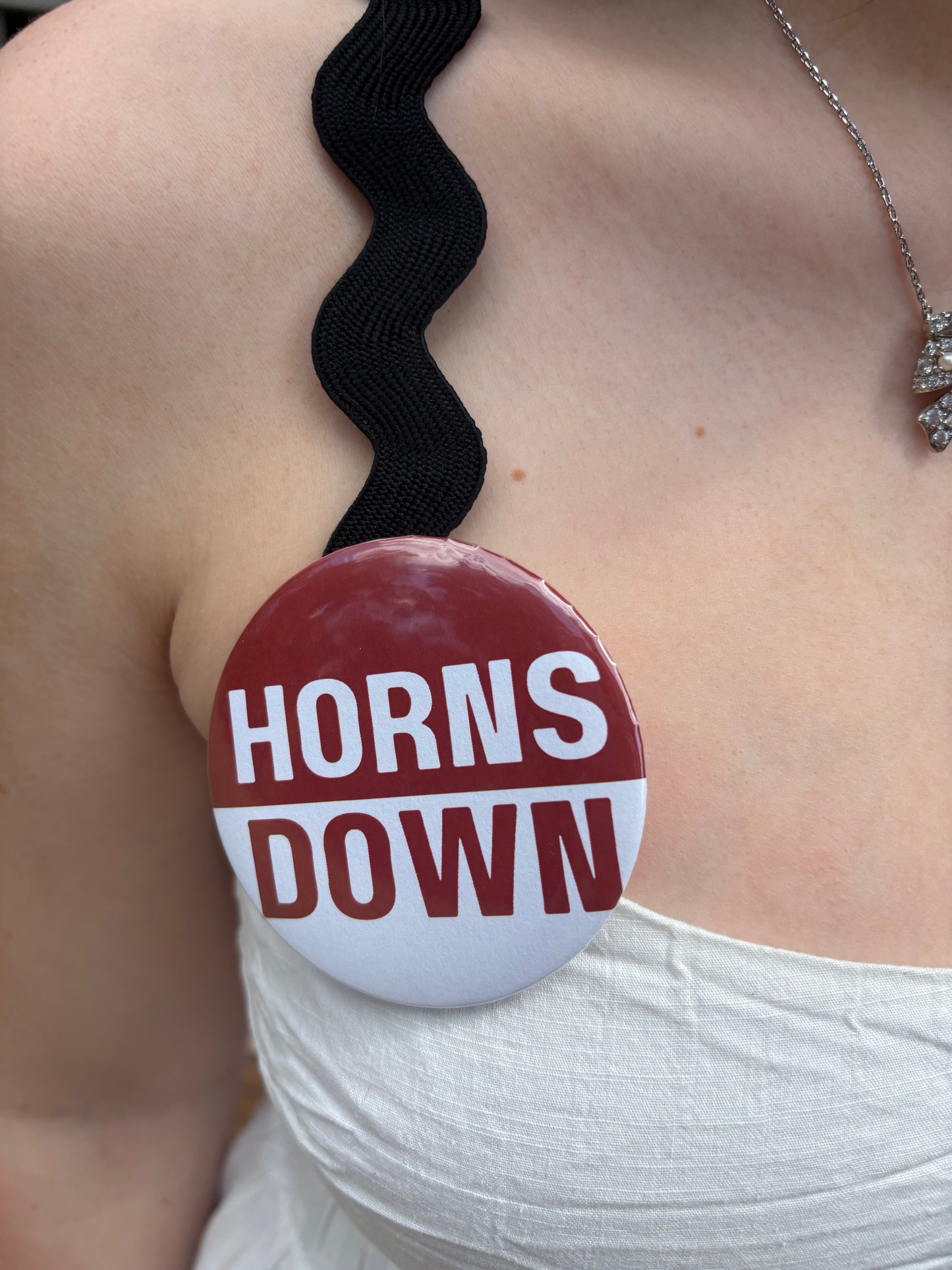 Two-Toned Horns Down