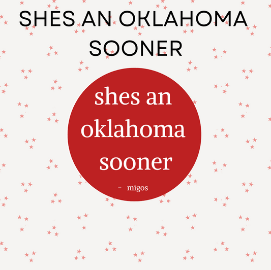 Shes an Oklahoma Sooner