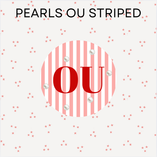 Pearls OU Striped
