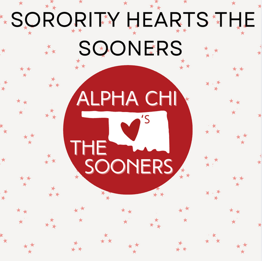 Sorority Hearts the Sooners