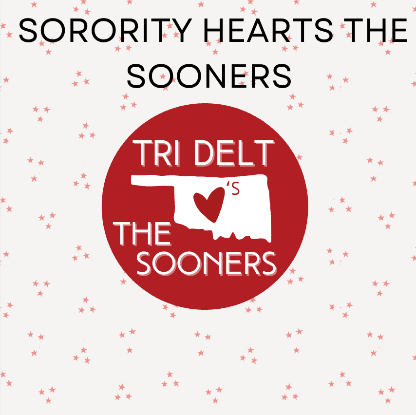 Sorority Hearts the Sooners