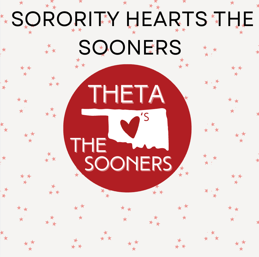 Sorority Hearts the Sooners