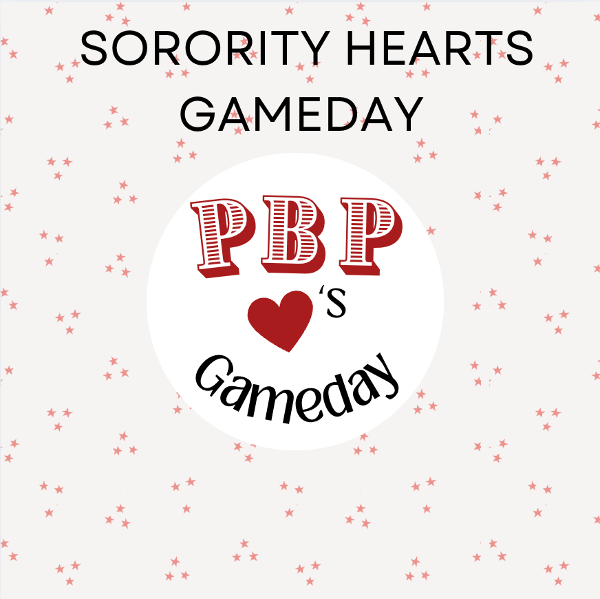 Sorority Hearts Gameday