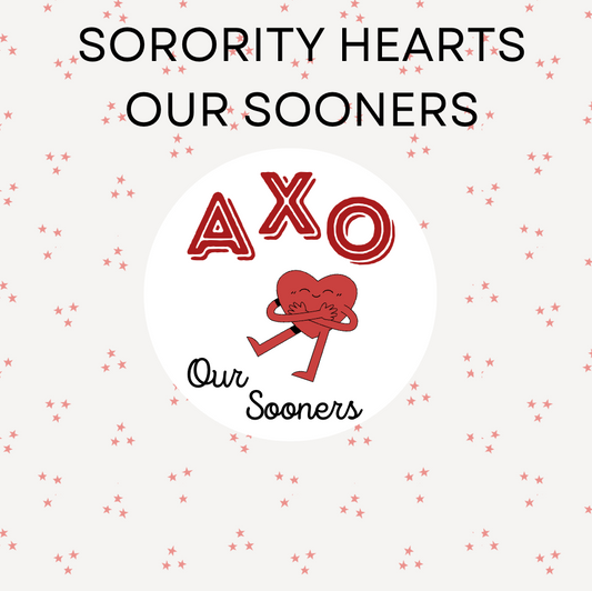 Sorority Hearts Our Sooners