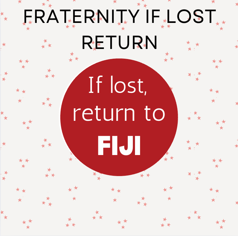 Fraternity if Lost Return