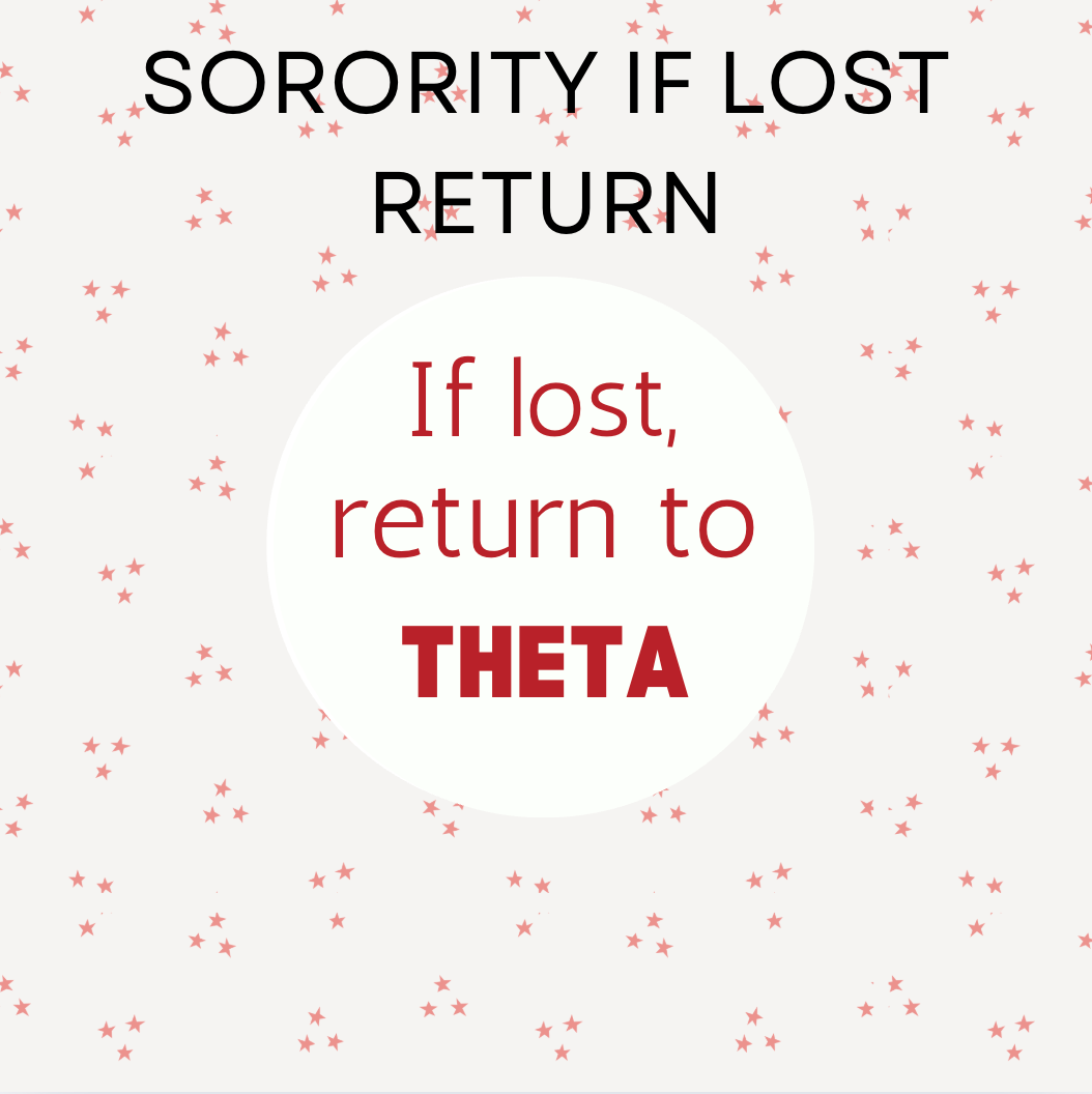 Sorority if Lost Return